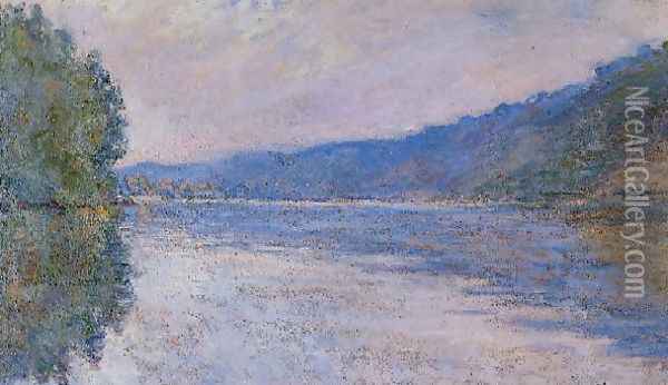 The Seine at Port-Villez Oil Painting - Claude Oscar Monet