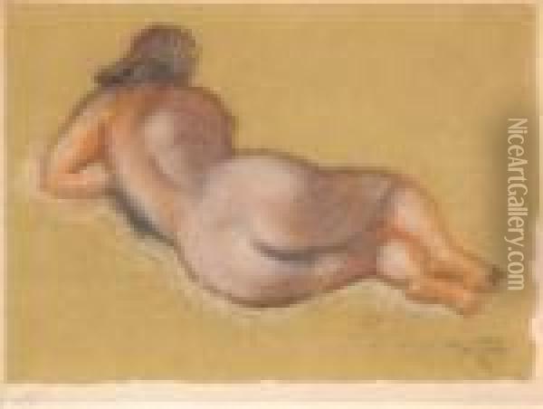 [nudes] Oil Painting - Aristide Maillol