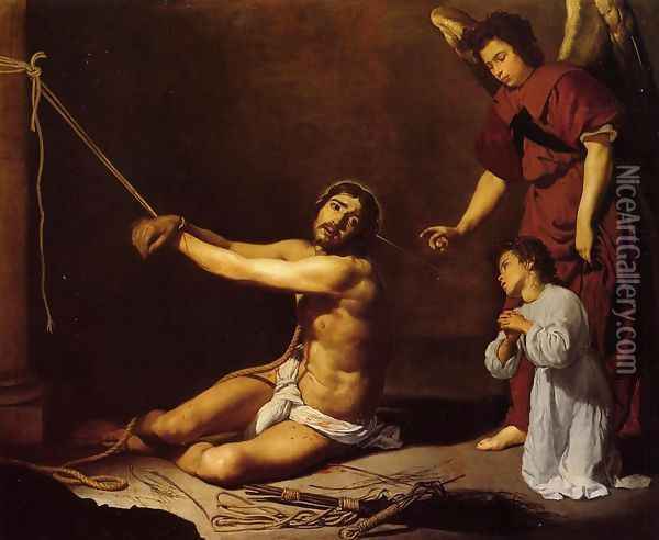 Christ and the Christian Soul Oil Painting - Diego Rodriguez de Silva y Velazquez