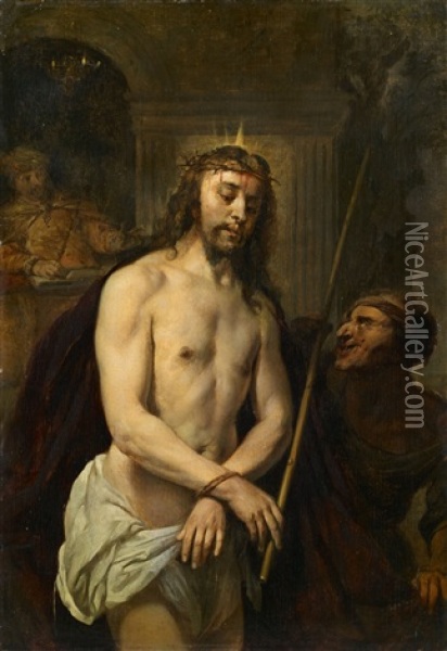 Ecce Homo Oil Painting - Gabriel Metsu