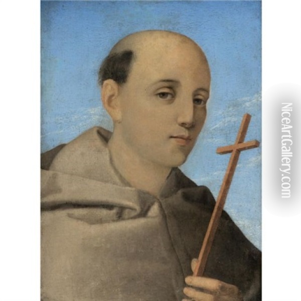 Saint Francis Oil Painting - Francesco di Vittore Bissolo