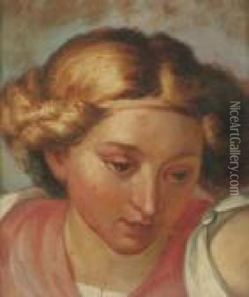 Jungling Oil Painting - Raphael (Raffaello Sanzio of Urbino)