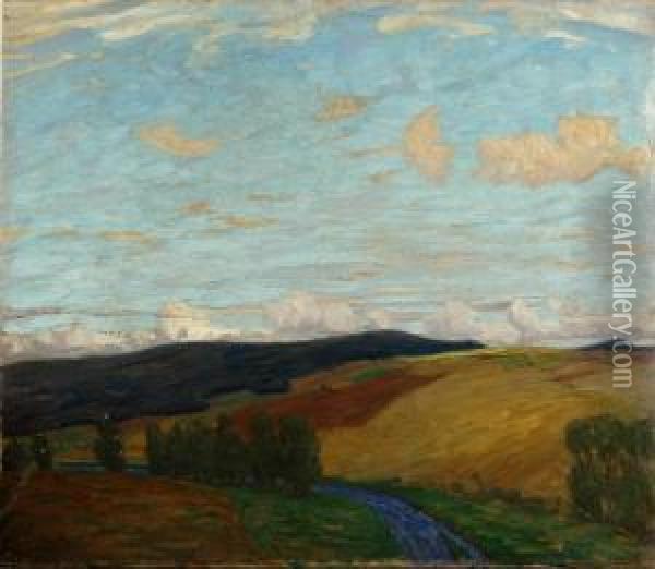 Eifellandschaft Nach Dem Regen Oil Painting - Hans Volcker