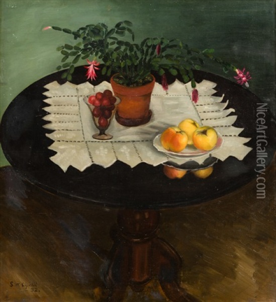 Still Life Oil Painting - Sulho Sipilae