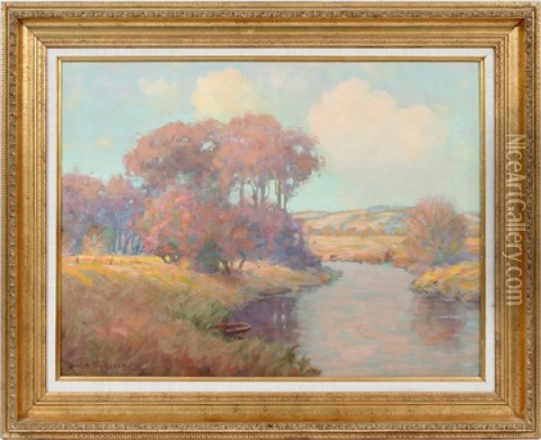 A Dreamy Brook Oil Painting - Royal Hill Milleson