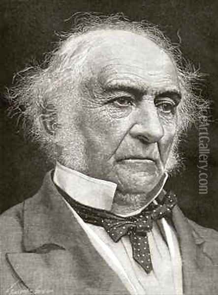 William Ewart Gladstone Oil Painting - William Biscombe Gardner