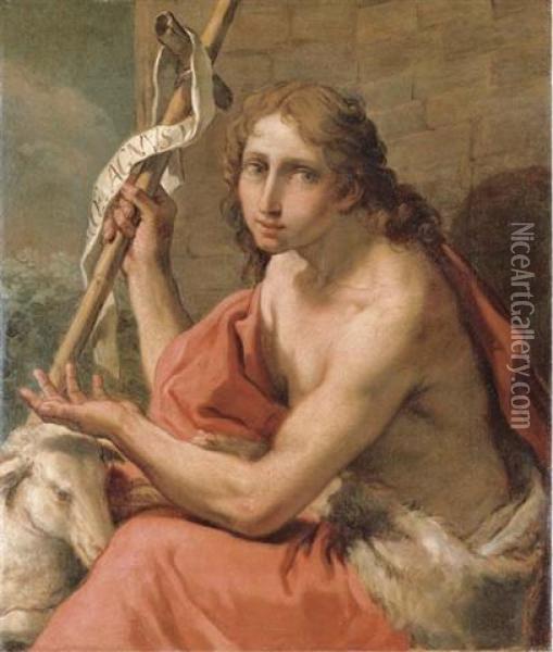 Saint John The Baptist Oil Painting - Gaetano Gandolfi