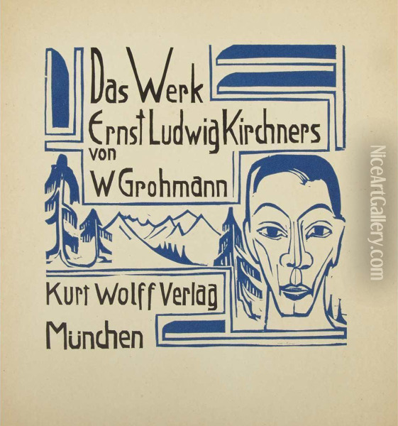 Das Werk Ernst Ludwig Kirchners Oil Painting - Ludwig Kirschner