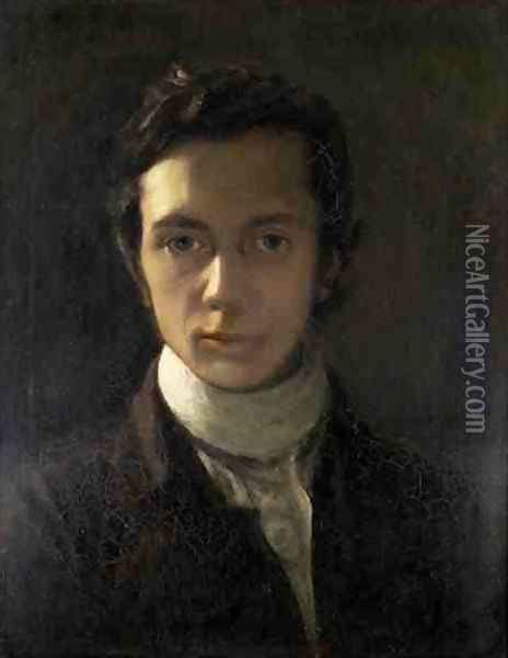 Self Portrait Oil Painting - William Hazlitt