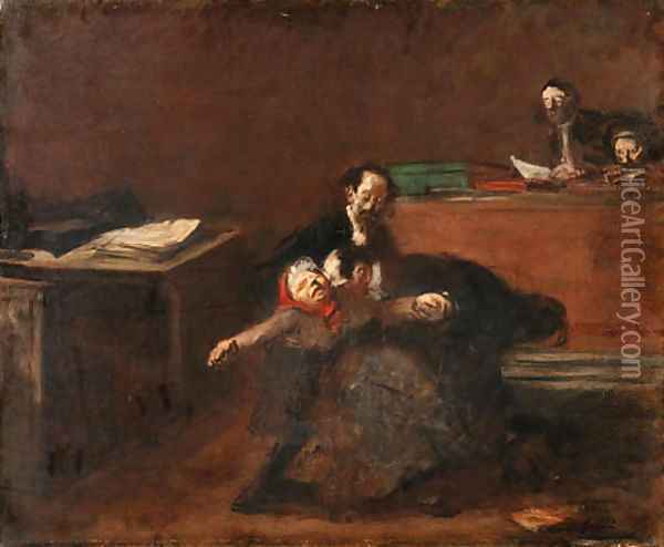 Untitled 3 Oil Painting - Jean-Louis Forain