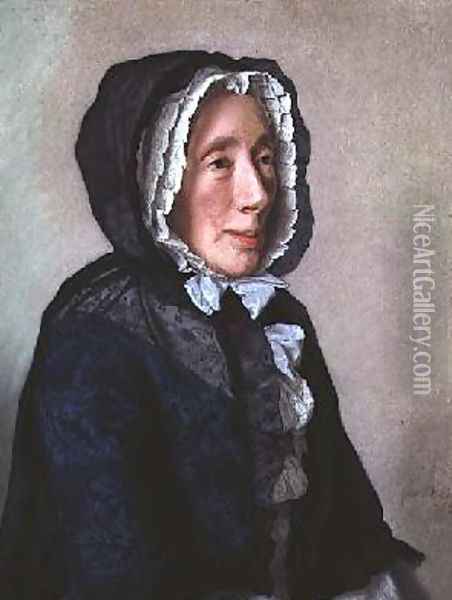 Portrait of Madame Tronchin 1758 Oil Painting - Etienne Liotard