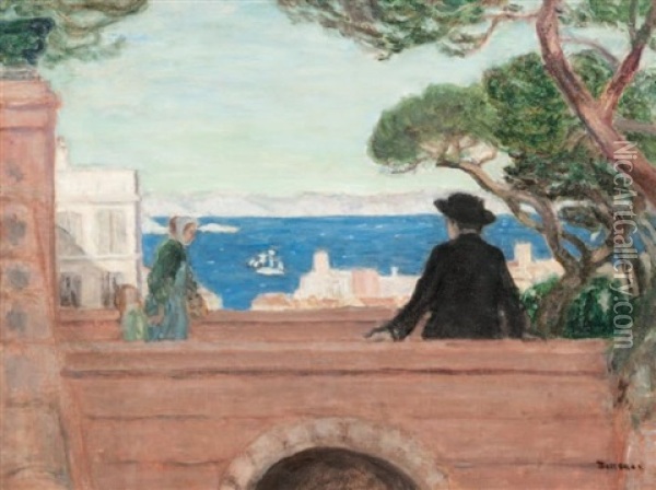 Vallon Des Auffes A Marseille Oil Painting - Eugene Antoine Durenne