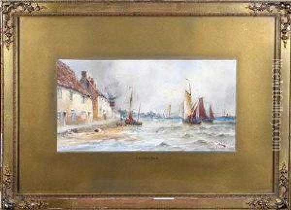 Langstone Harbour, Hants Oil Painting - Thomas Bush Hardy