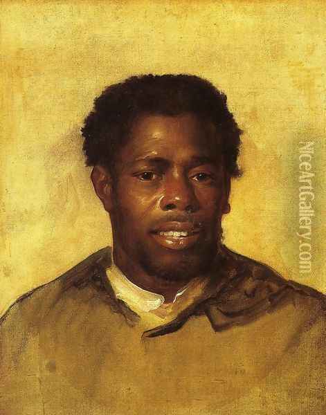 Head of a Negro, c.1777-78 Oil Painting - John Singleton Copley