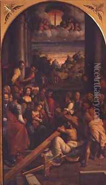 The Carrying of the Cross 2 Oil Painting - Garofalo
