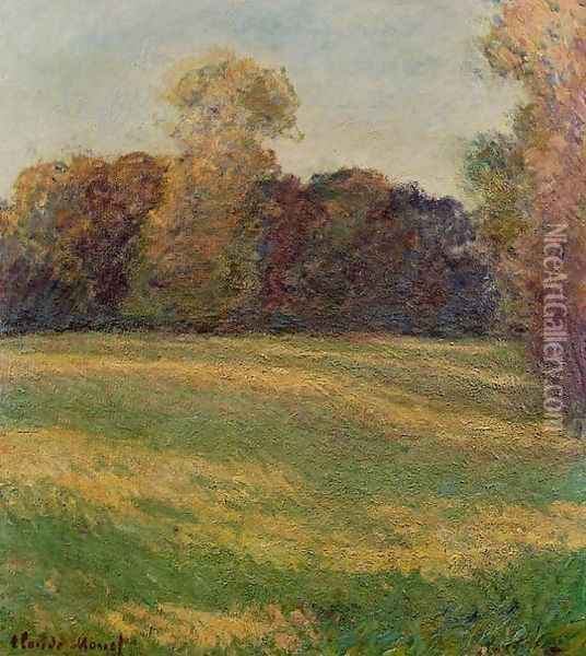 Meadow in the Sun Oil Painting - Claude Oscar Monet