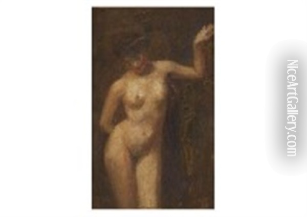 Nude Oil Painting - Fujishima Takeji
