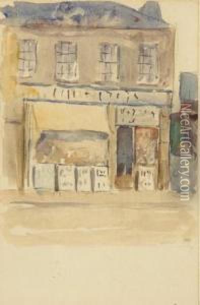 Shop Front - Dublin Oil Painting - Michael Healy