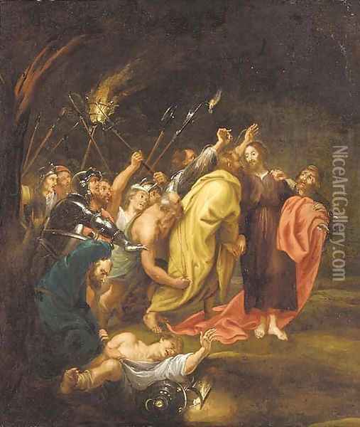 The Arrest of Christ Oil Painting - Sir Anthony Van Dyck