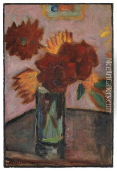 Stillleben Oil Painting - Alexei Jawlensky