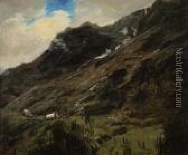 Conestoga Wagons Oil Painting - Albert Bierstadt