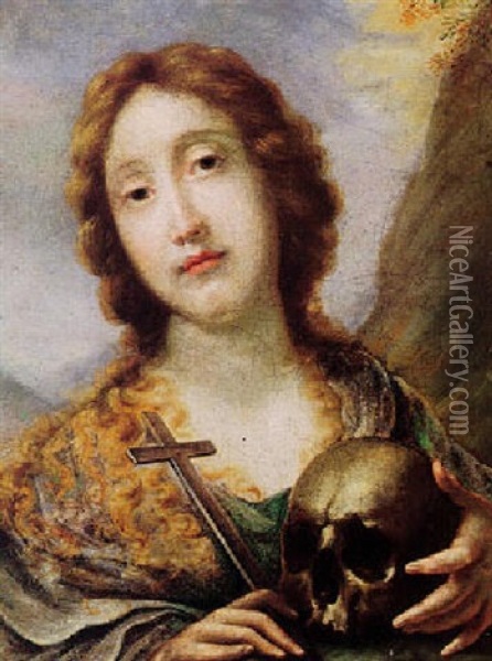 Mary Magdalen Oil Painting - Cesare Dandini