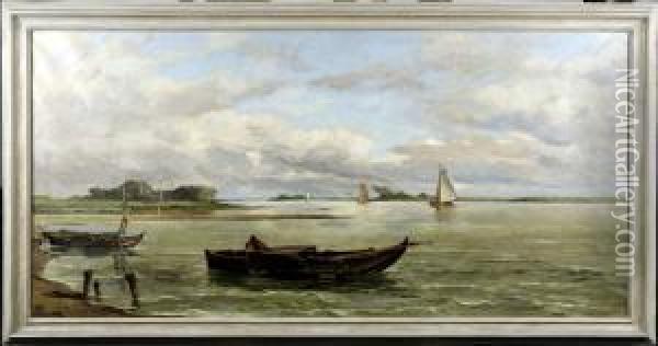 Marine Oil Painting - Theodore Baron