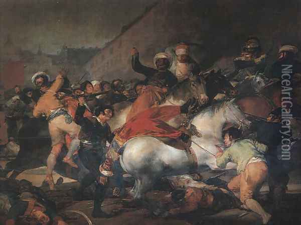 The Second Of May 1808 Oil Painting - Francisco De Goya y Lucientes