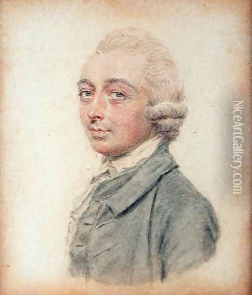 Portrait of John Oglander c.1737-94 Oil Painting - John Smart
