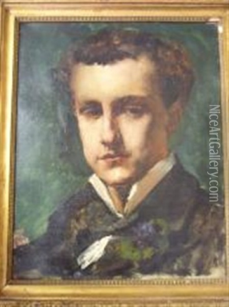 Portrait D'homme Oil Painting -  Carolus-Duran