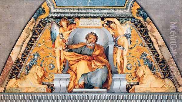 St. Peter Oil Painting - Anton Raphael Mengs