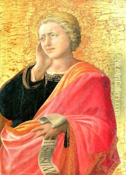 St John the Evangelist Oil Painting - Fra Filippo Lippi