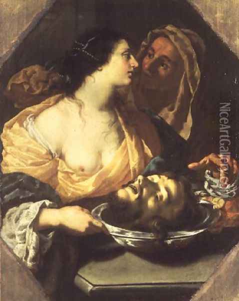 Judith and Holofernes Oil Painting - Sigismondo Coccapani