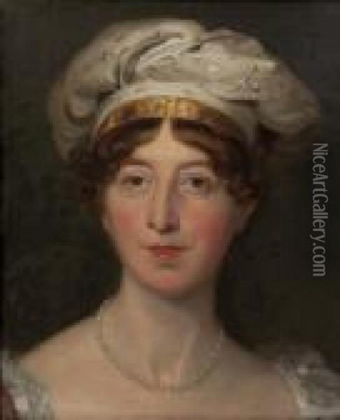 Lady Elizabeth Lowther (mrs. William Bentinck) Oil Painting - Sir Thomas Lawrence