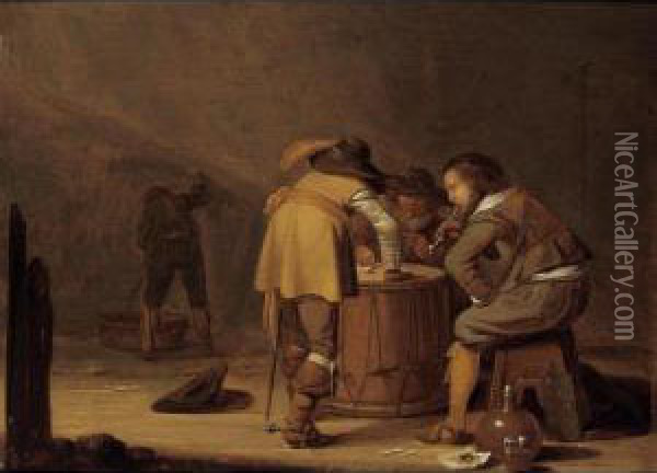 Enkhuizen 1597/1600 - 1652 Amsterdam Oil Painting - Pieter Symonsz Potter