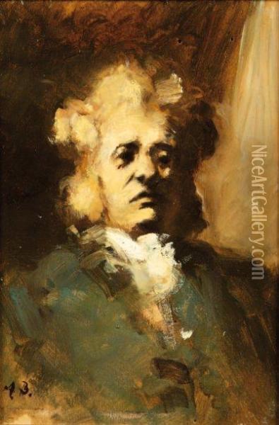 Portrait Du Docteur J Oil Painting - Auguste Ii Boulard