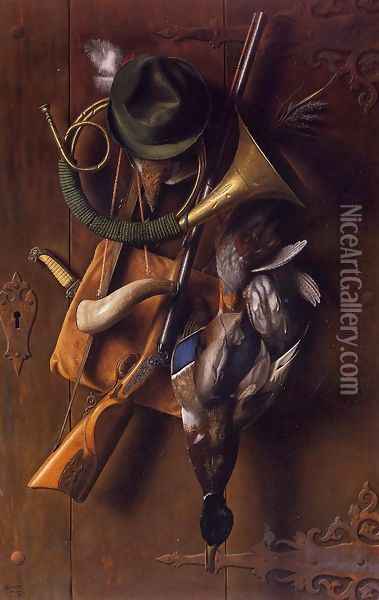After the Hunt Oil Painting - William Michael Harnett