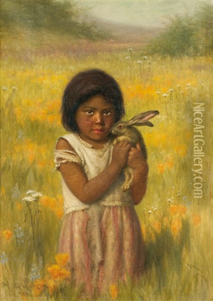 Western Wilds, Kol-pi-ta Oil Painting - Grace Carpenter Hudson