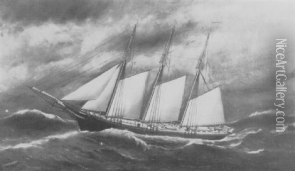 Three-masted Schooner 