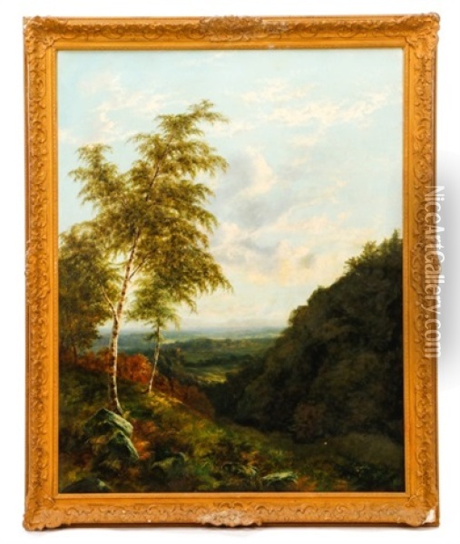 West Malvern Worcestershire Oil Painting - Samuel John Barnes