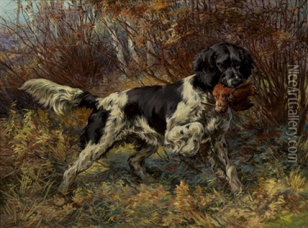 Ted Oil Painting - Edmund Henry Osthaus