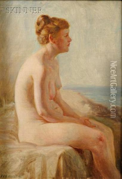 Seated Nude Oil Painting - Horace Robbins Burdick