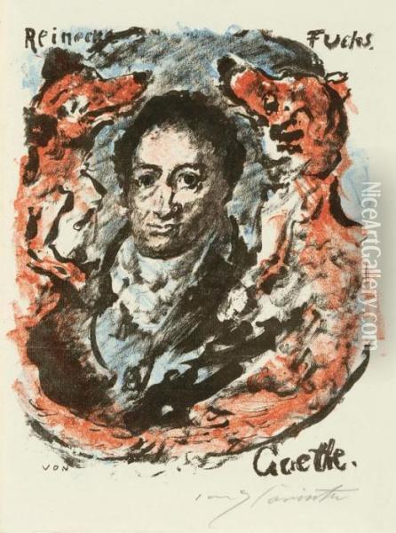 Reinecke Fuchs Von Goethe, Illustriert Von Lovis Corinth Oil Painting - Lovis (Franz Heinrich Louis) Corinth