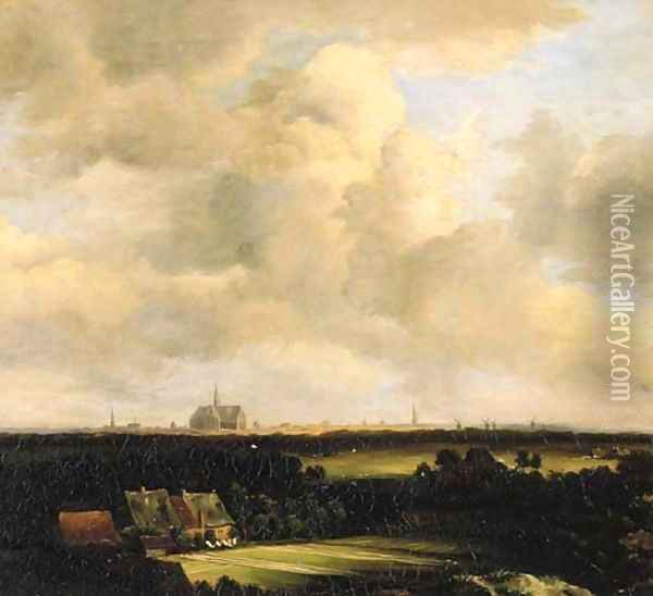 The bleeching fields near Haarlem Oil Painting - Isaak van Ruisdael