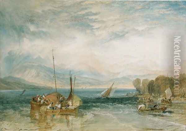 Windermere, 1821 Oil Painting - Joseph Mallord William Turner
