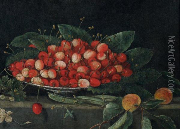 Nature Morte De Fruits Oil Painting - Francois Garnier
