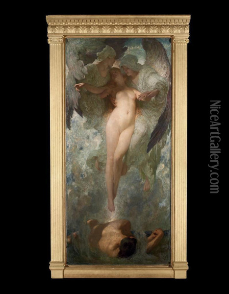 Eve Oil Painting - Solomon Joseph Solomon