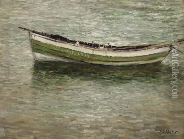 The Boat Oil Painting - John Falconar Slater
