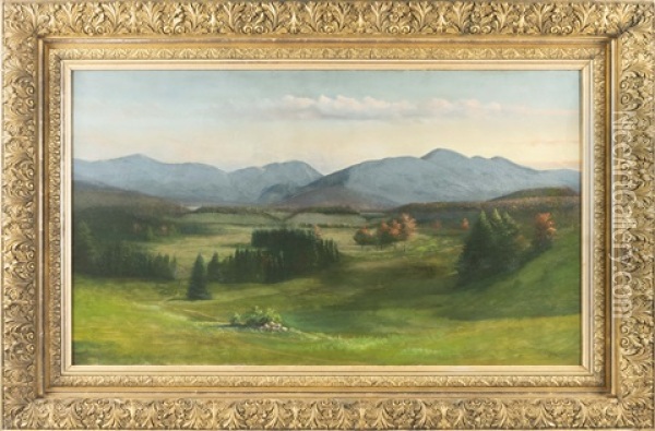 The Macintyre Range Of The Adirondacks Oil Painting - Theodore Gegoux