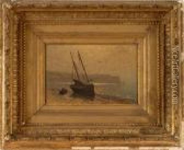 Fishing Boat Oil Painting - John Joseph Enneking